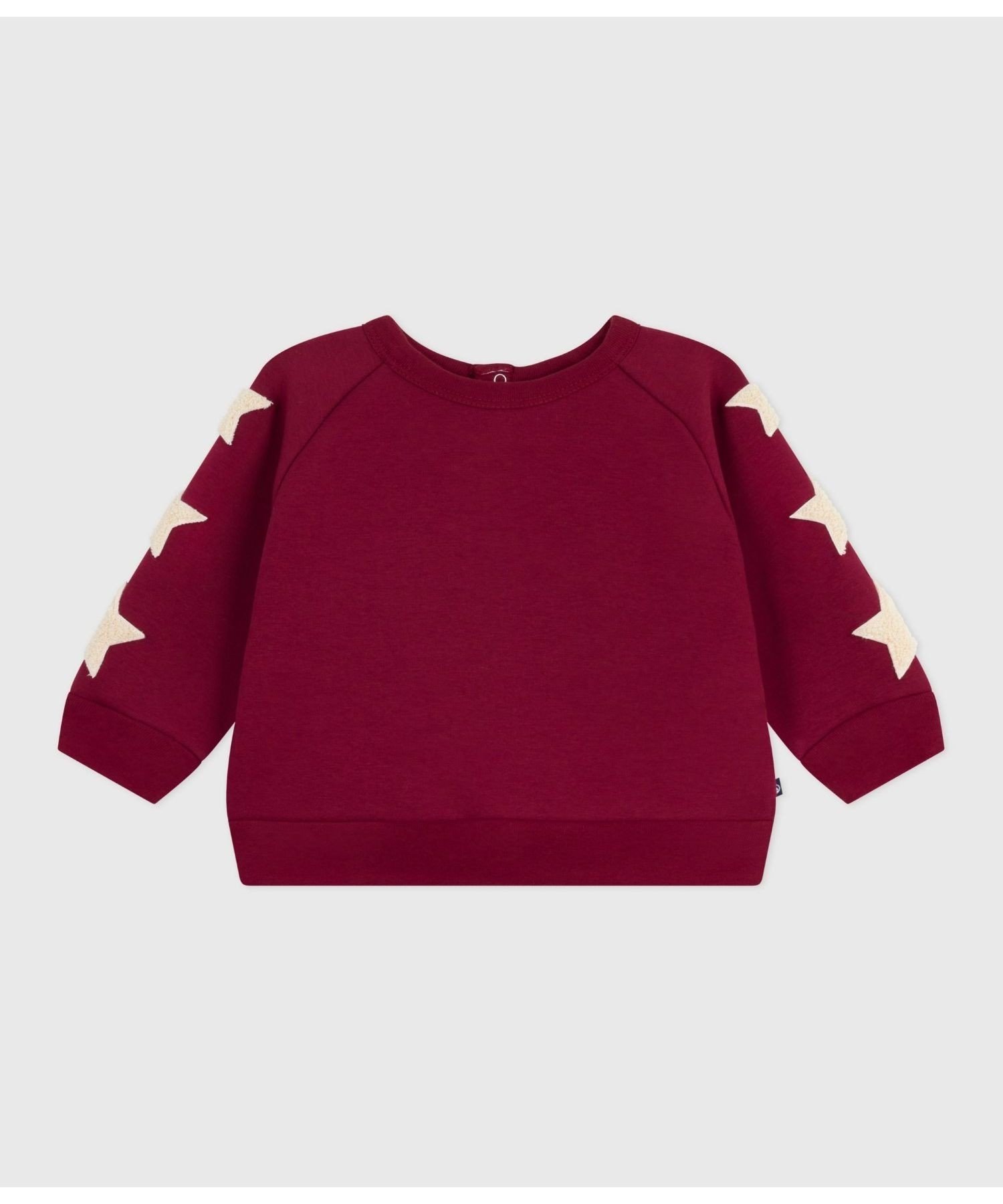 Пуловер из толстовки PETIT BATEAU, Red — фото 3