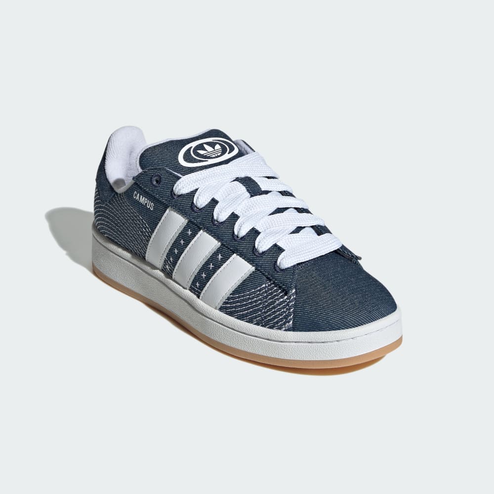 Кроссовки Adidas Campus 00s Shoes, цвет Blue/Dark Blue/Cloud White — фото 4