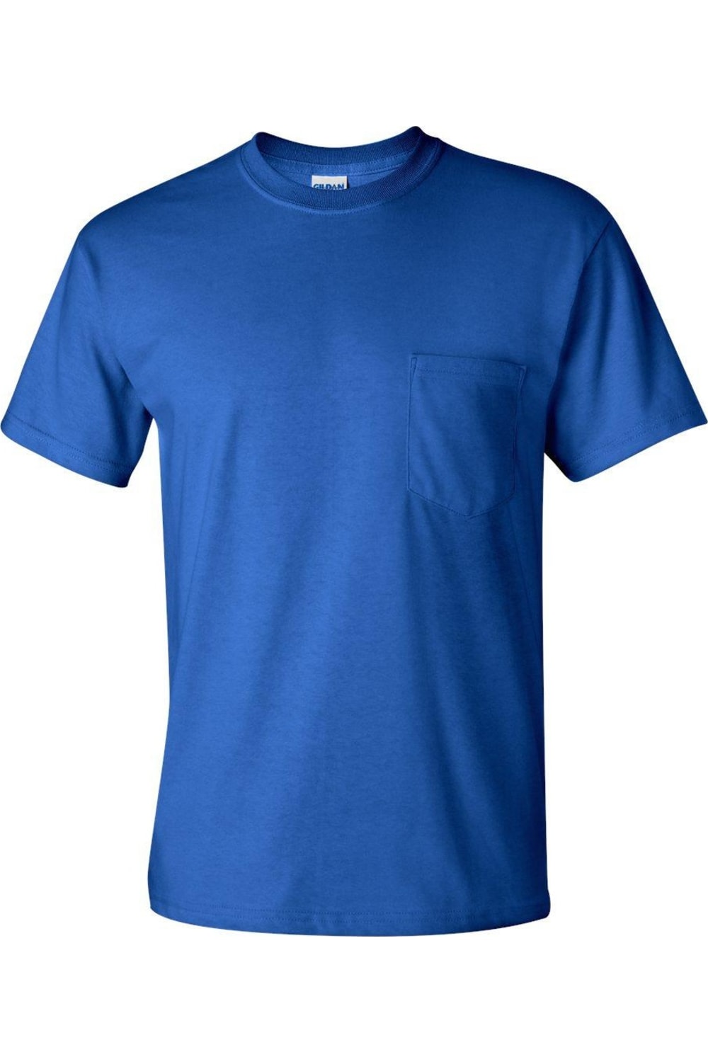 

Футболка Gildan Ultra Cotton с карманом, цвет royal
