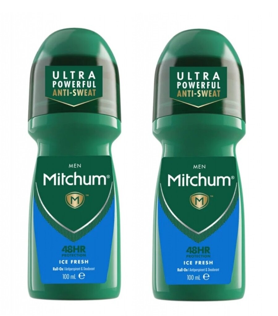 Шариковый дезодорант Mitchum Men Advanced Control 48HR Protection Ice Fresh 100 мл — фото 2