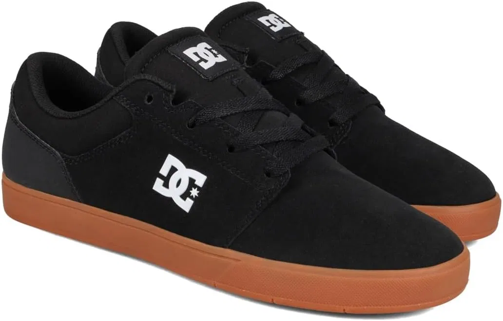 Мужские кожаные кроссовки DC Shoes Crisis 2, Black Rubber — фото 2