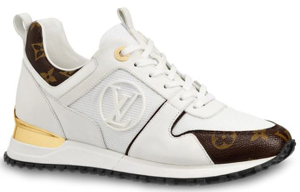 Кроссовки lv run away calfskin sports shoes white Louis Vuitton, белый — фото 2