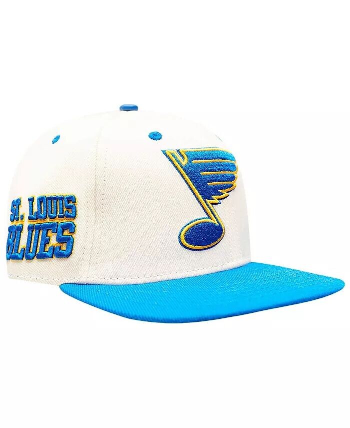 

Мужская кремовая шляпа Snapback с логотипом St. Louis Blues Retro Classic Pro Standard, бежевый