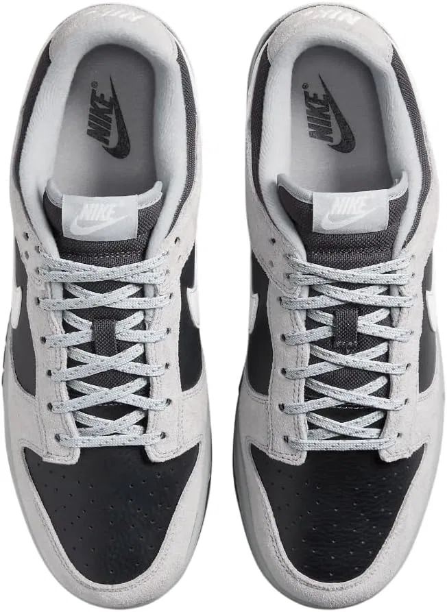 Мужские кроссовки NIKE Dunk Low, Lt Smoke Grey Summit White Anthracite — фото 3