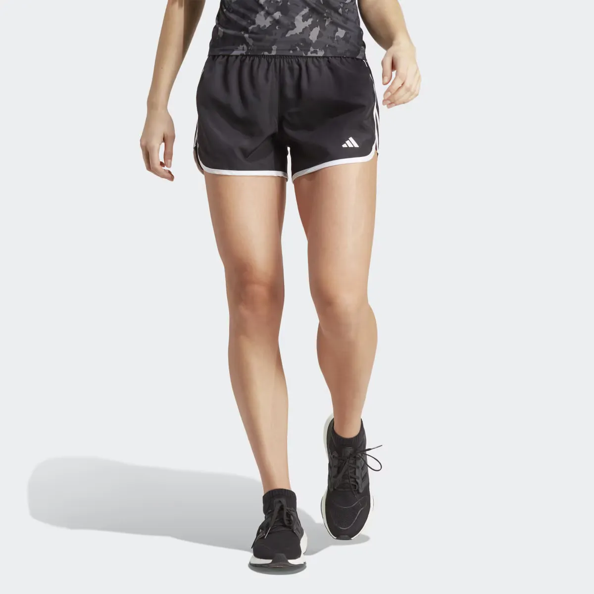 

Женские шорты Adidas Marathon 3", чёрный