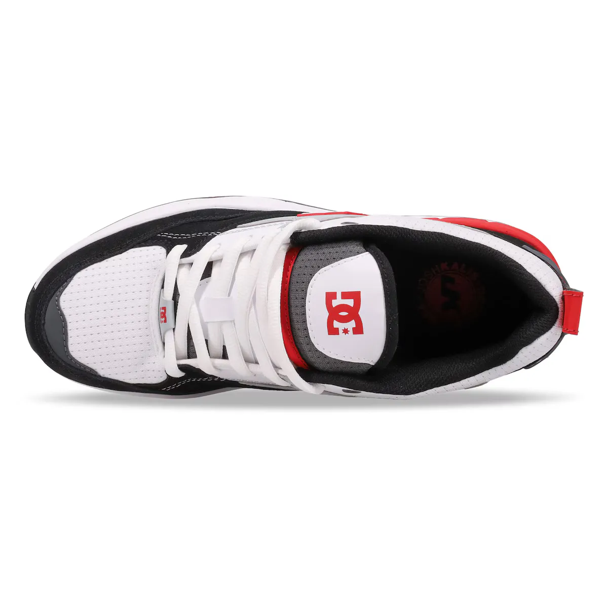 DC Ascend Мужские кроссовки DC Shoes, черный/красный/белый — фото 4
