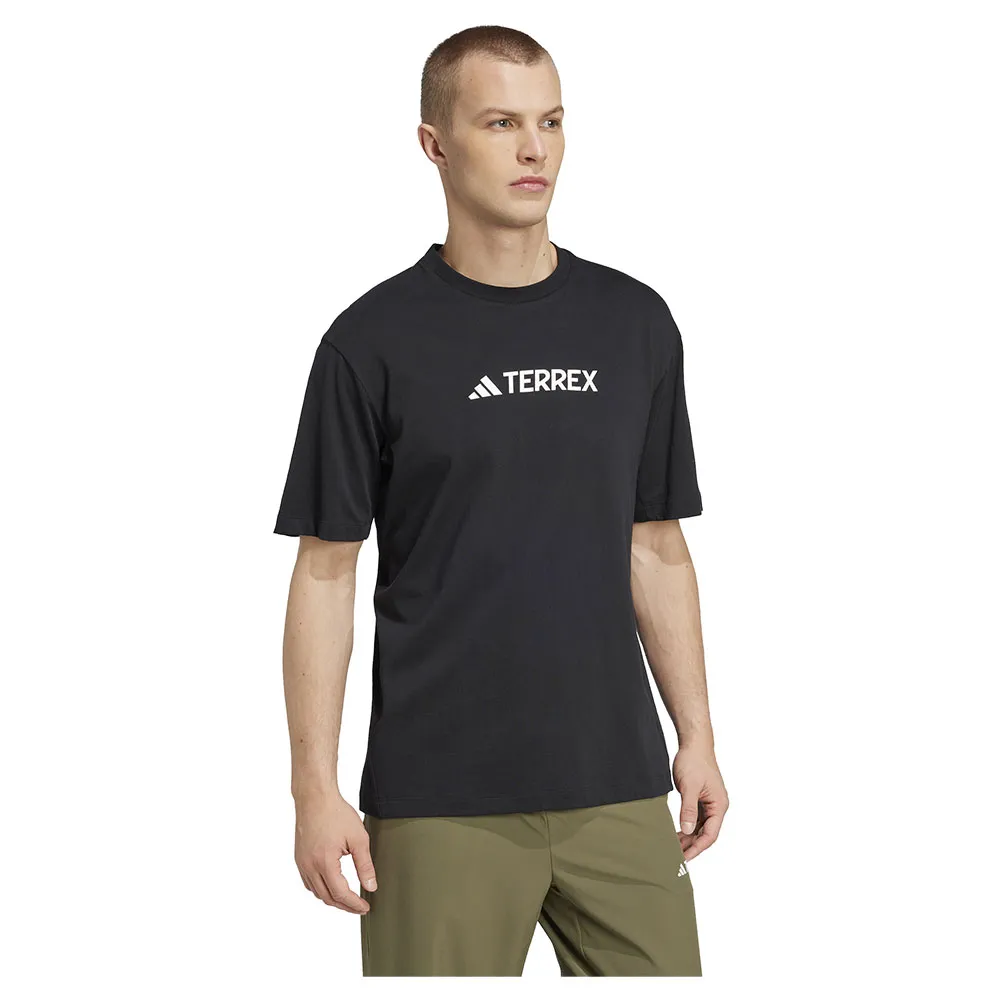 Футболка с коротким рукавом adidas Terrex Classic Logo, черный — фото 4