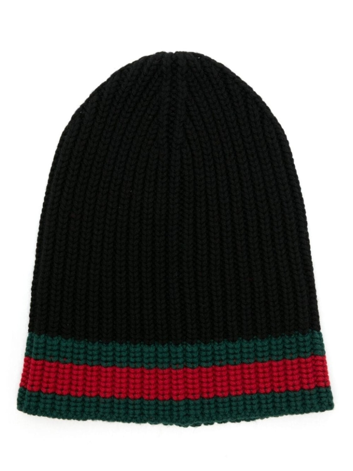 

Gucci шапка бини с отделкой Web, черный