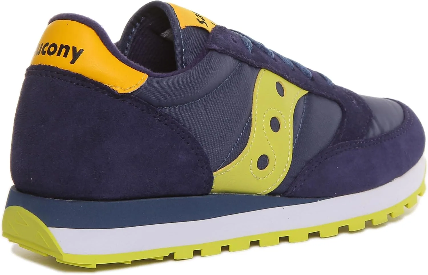 Мужские кроссовки Saucony Jazz Original, темно-синий/желтый — фото 3