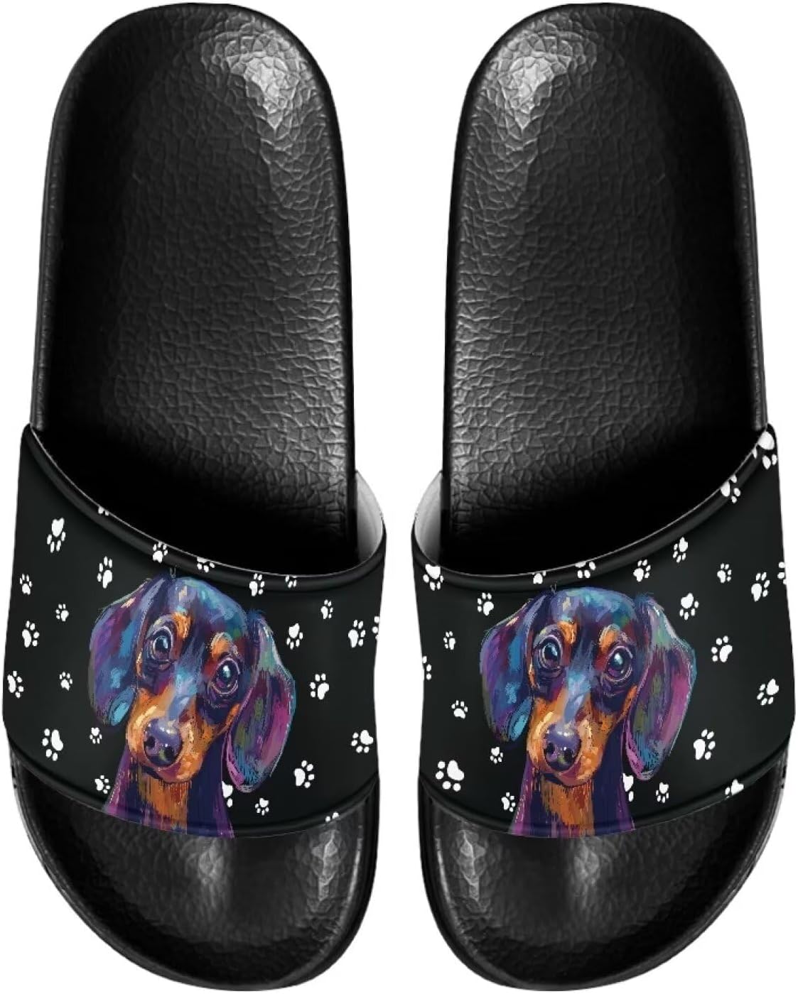 

Мужские шлепанцы для душа Kathyboom, комфортные сандалии с открытым носком, нескользящие, плоские, домашние тапочки, Stars Moon