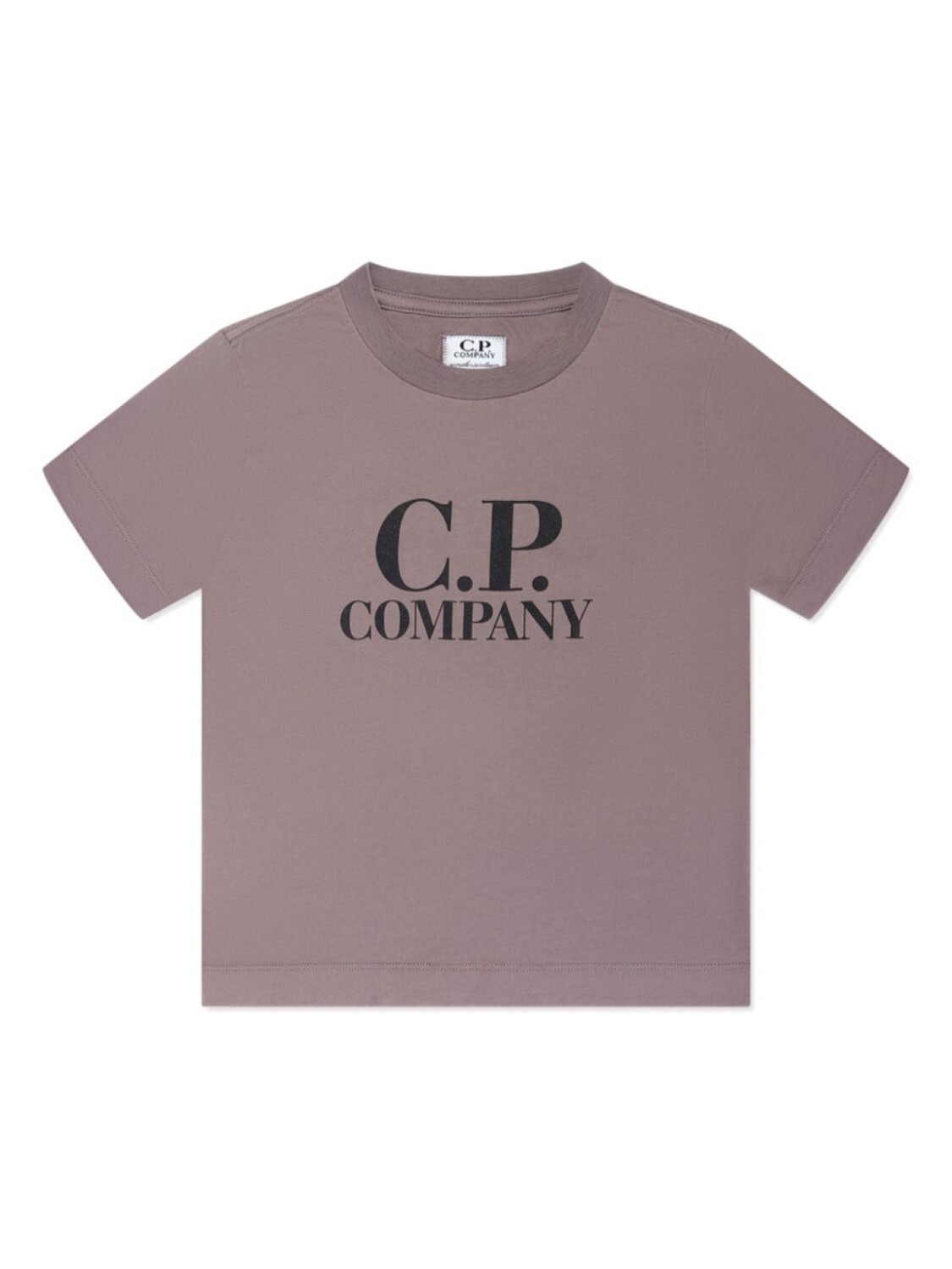 

C.P. Company Kids футболка с графическим принтом, фиолетовый