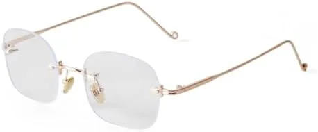 

Ретро-солнцезащитные очки без оправы прямоугольной формы для женщин, модные мужские солнцезащитные очки в маленькой оправе с квадратными линзами MTZJH, C3 Gold