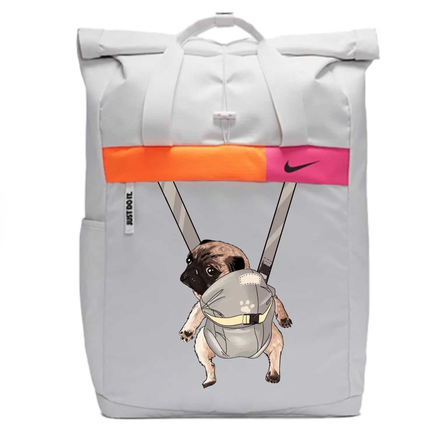 

Nike Тканевый рюкзак Regular Unisex светло-серебристый серый, Babbler