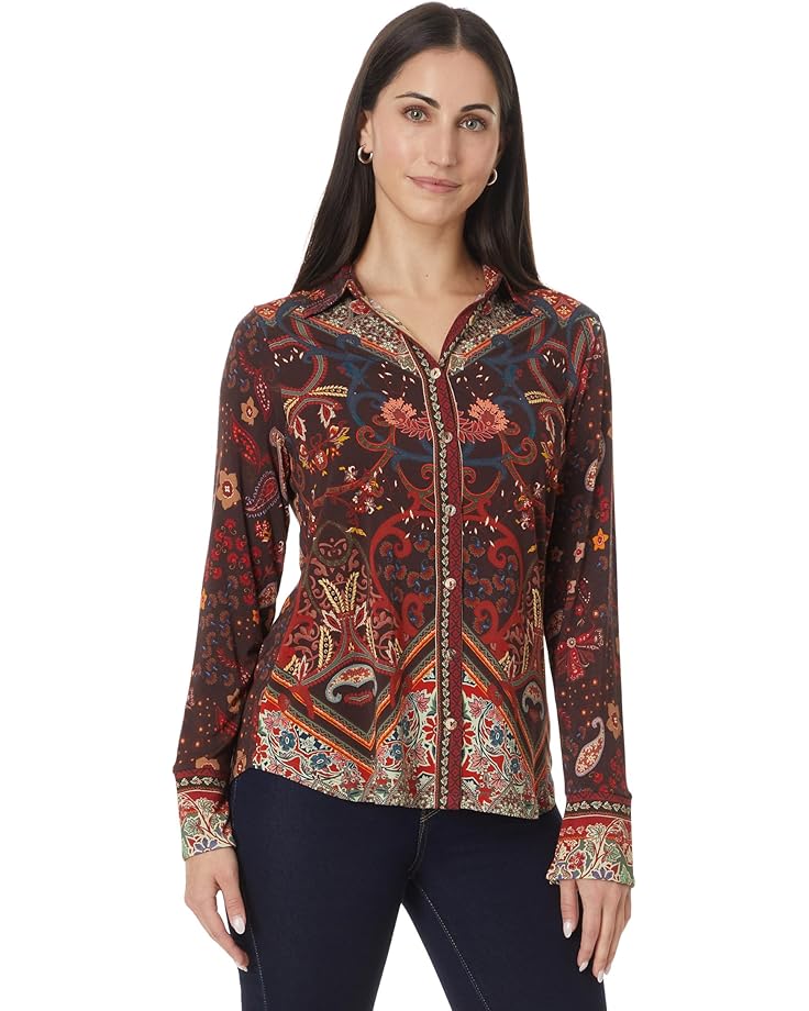 

Рубашка Johnny Was The Janie Favorite Button Front Shirt, цвет Clarisa