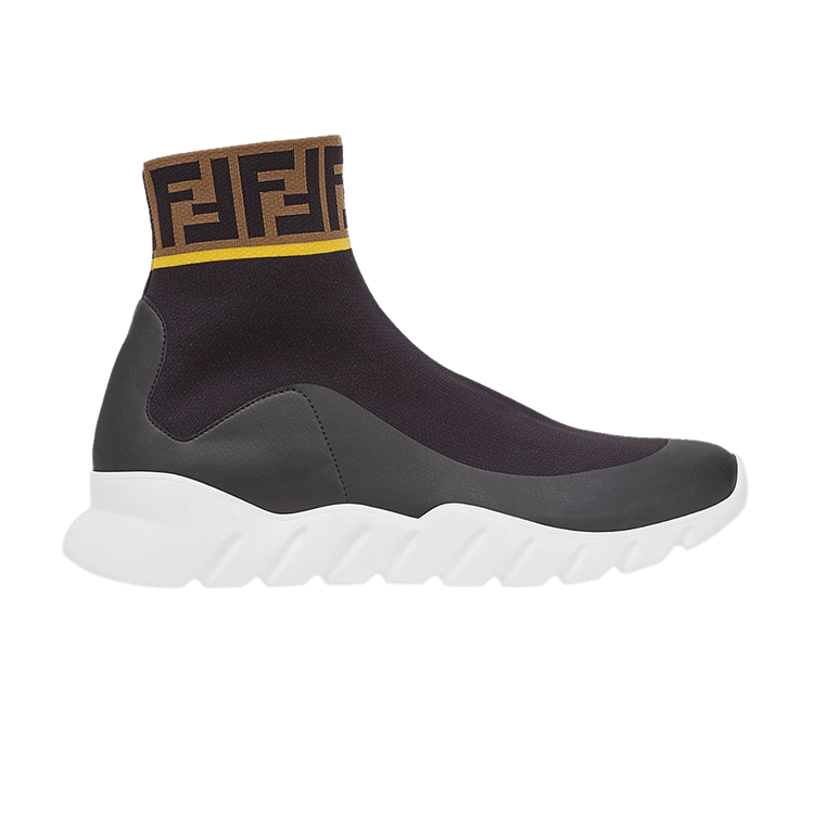 

Кроссовки Fendi Tech Fabric High 'Forever Fendi - Black', черный