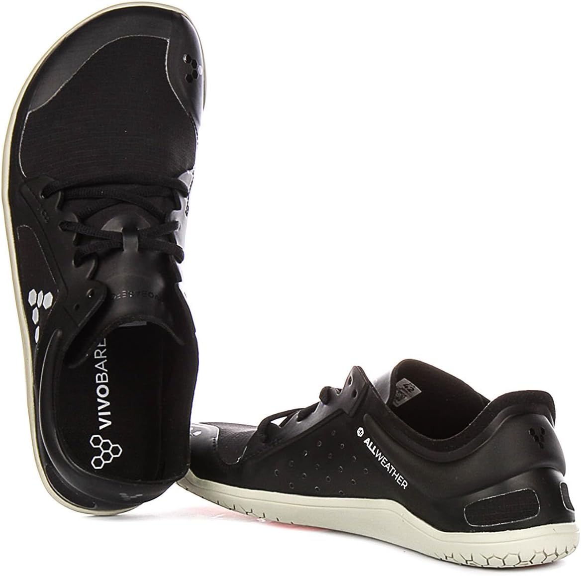 Мужские легкие кроссовки Vivobarefoot Primus Lite IV All Weather, черный — фото 4