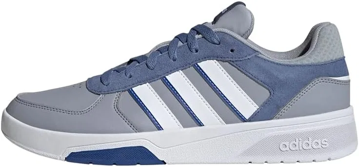 Мужские кроссовки Adidas Courtbeat, Halo Silver Cloud White Crew Blue