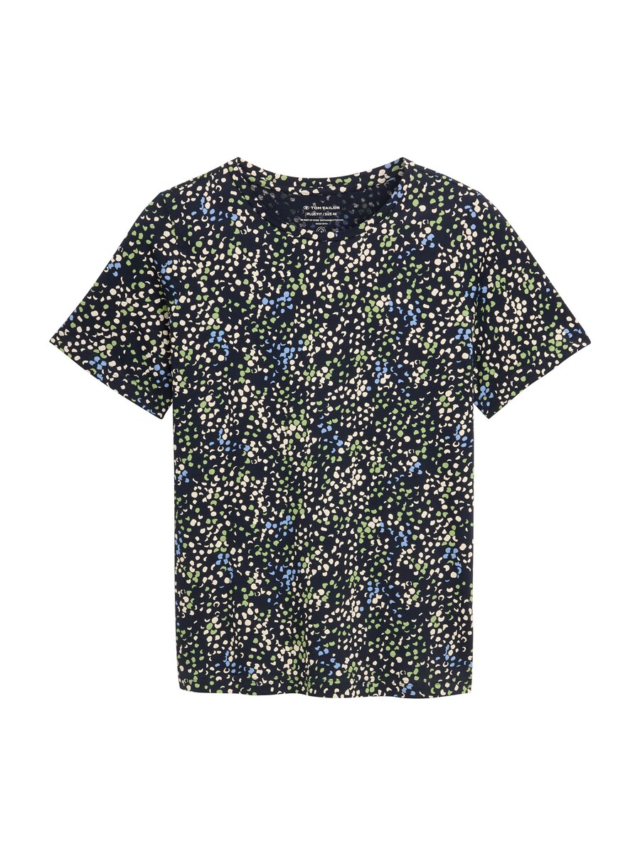 

Рубашка Tom Tailor Women +, цвет marine blue/Light blue