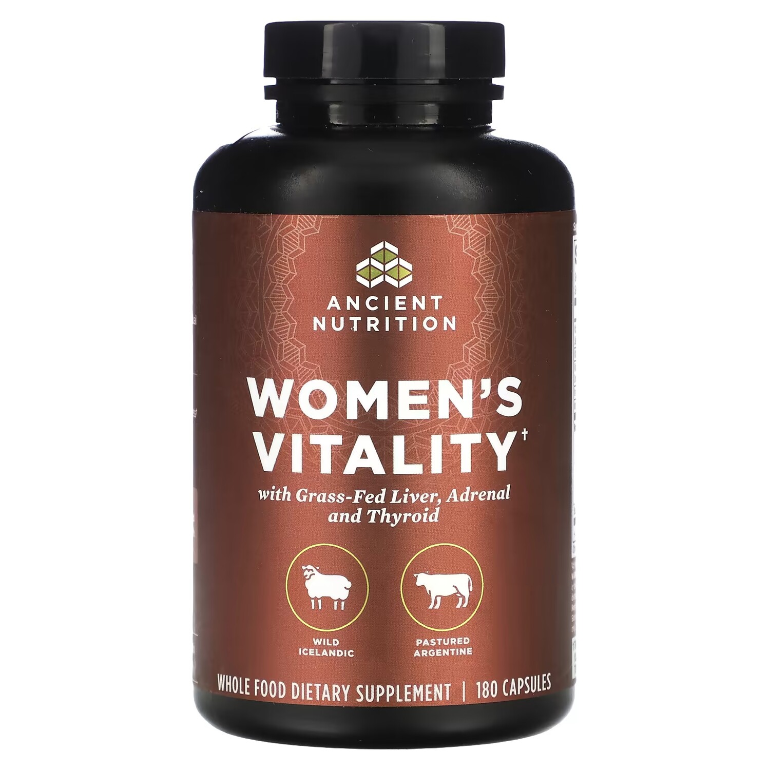 

Ancient Nutrition Women's Vitality 180 капсул
