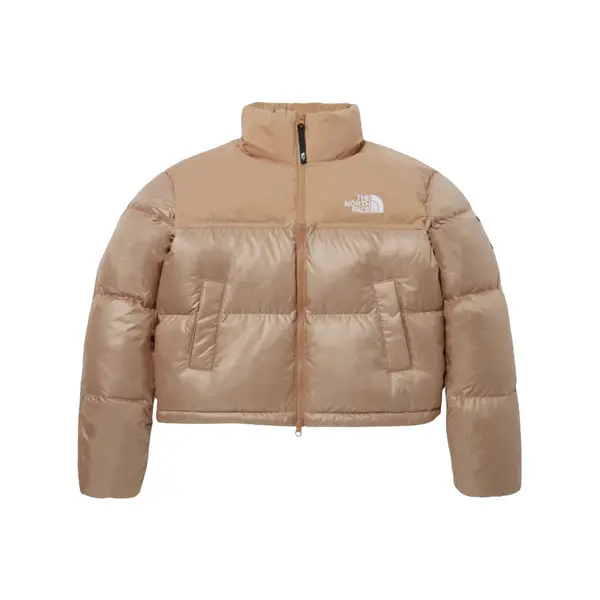 

Куртка (WMNS) The North Face White Label Novelty Nuptse Down Jacket Asia Sizing 'Beige Brown', бежевый