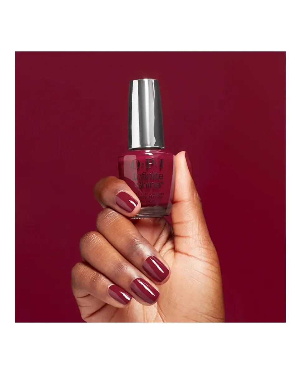 Долговечный лак для ногтей Infinite Shine 15 мл Opi, Malaga Wine — фото 4