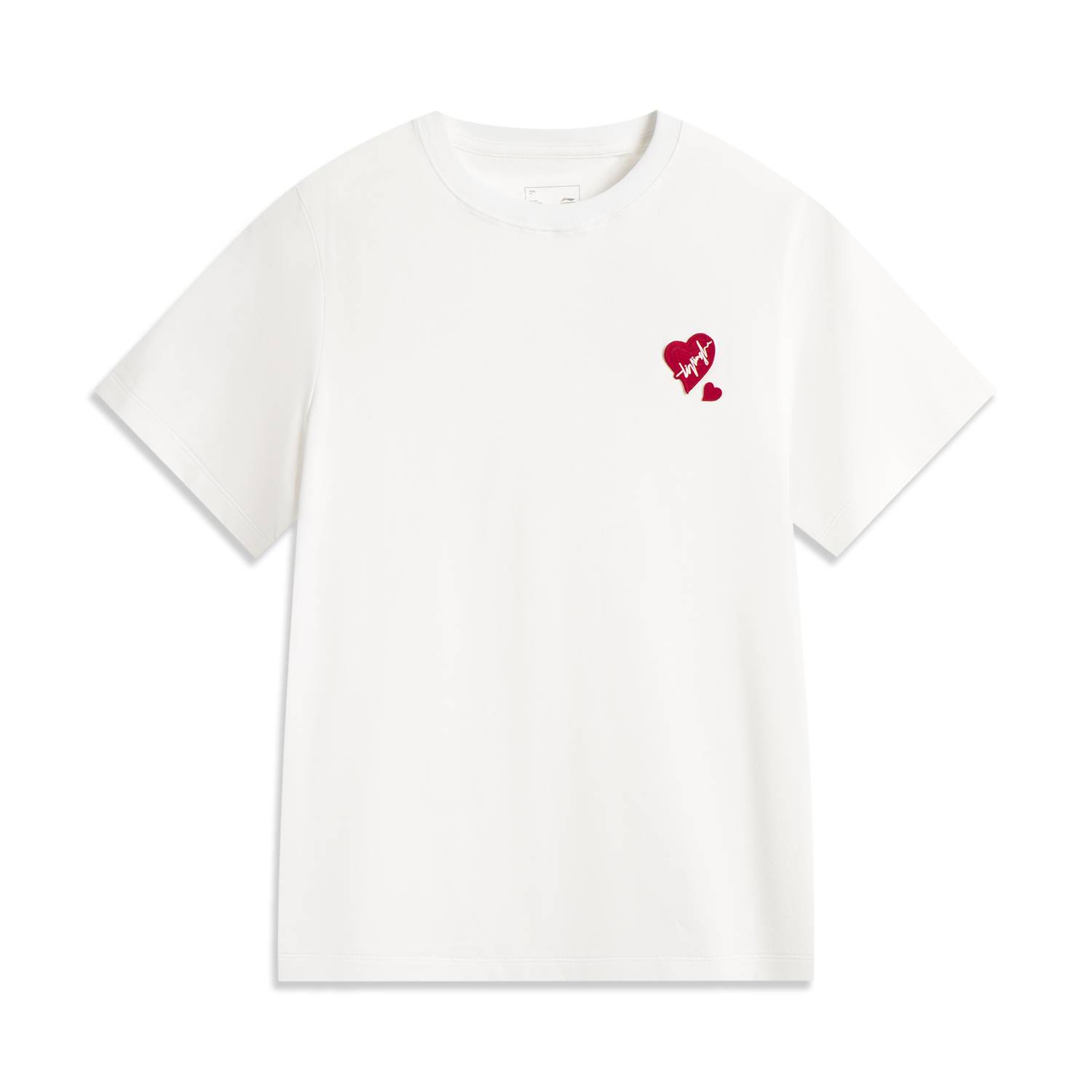 

LINING Футболка Sports Life Collection женская стандартная белая, Белый, LINING Футболка Sports Life Collection женская стандартная белая