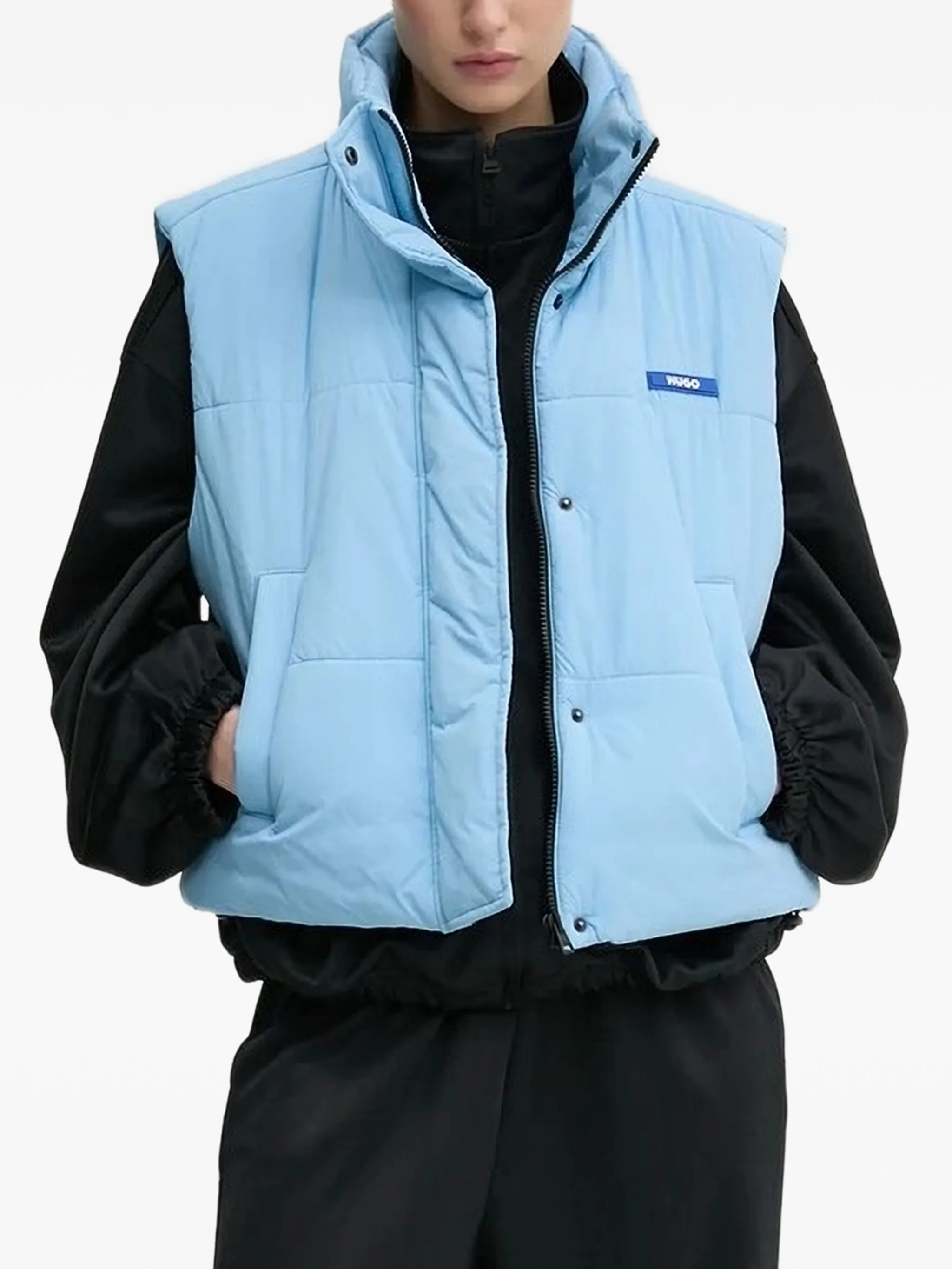 

Стеганый жилет Hugo, синий