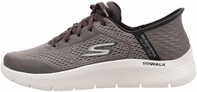 Мужские кроссовки Skechers Go Walk Flex - Новый мир, коричневый — фото 3