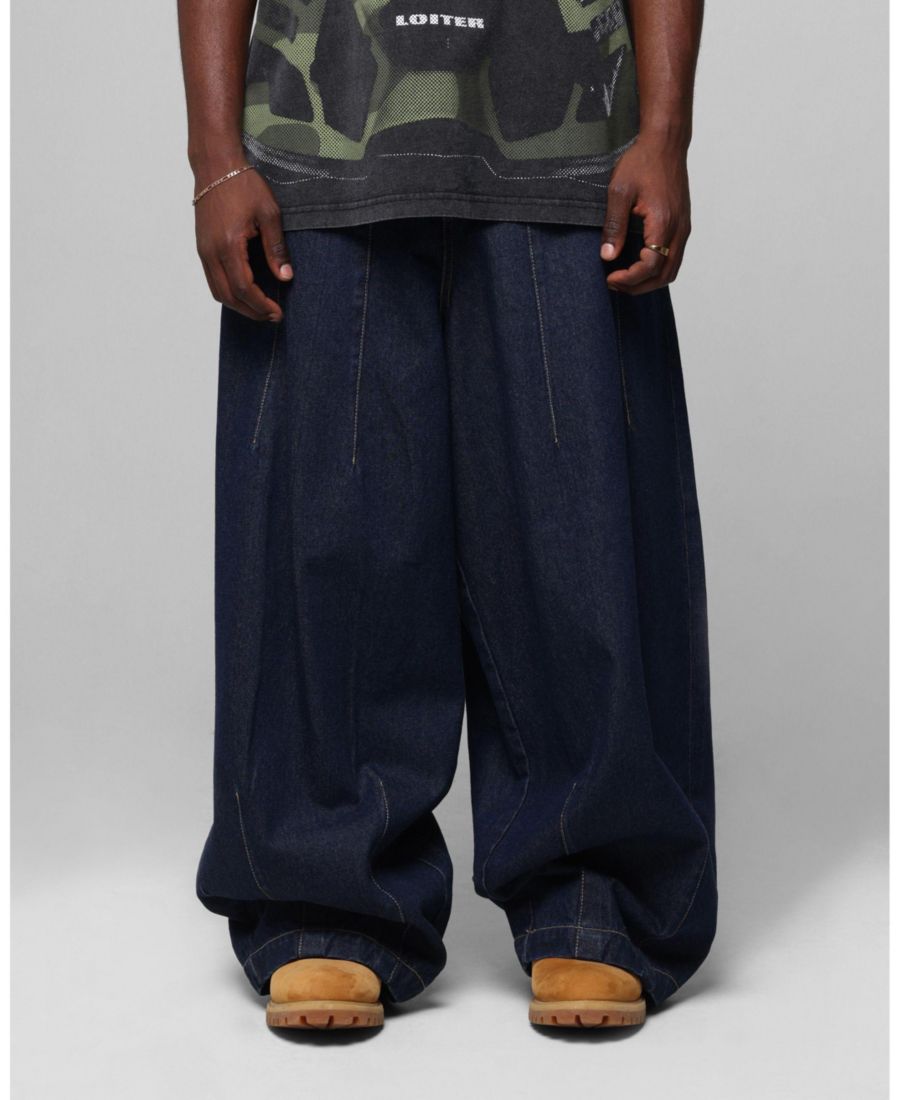 

Мужские джинсы Kyoto Denim, зауженный крой, эластичные, средняя посадка, классический стиль с 5 карманами, прочная хлопковая смесь, повседневная одежда Loiter, No Color