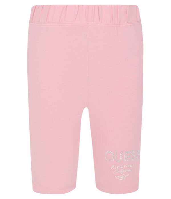 

Шорты Slim fit Guess, розовый