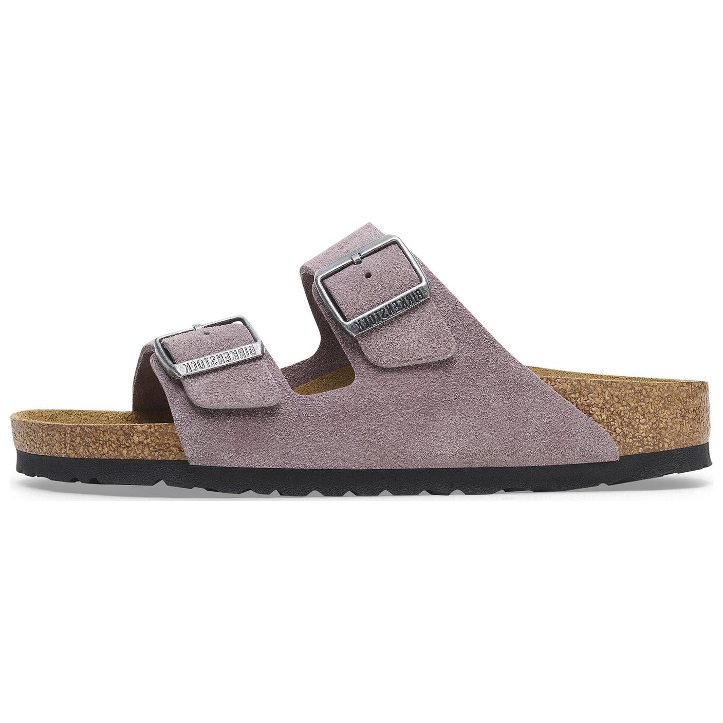 Сандалии из замши Аризона Birkenstock, Purple
