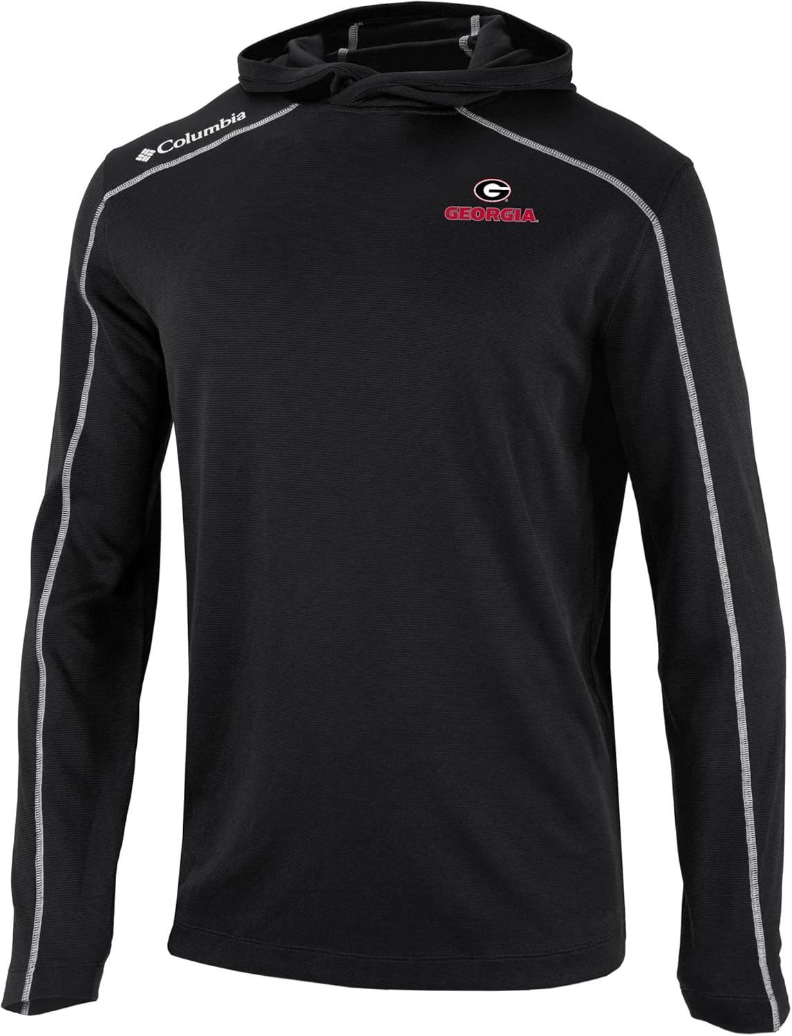 

Толстовка с капюшоном Columbia Golf для мужчин, Univ of Georgia Shotgun, Black