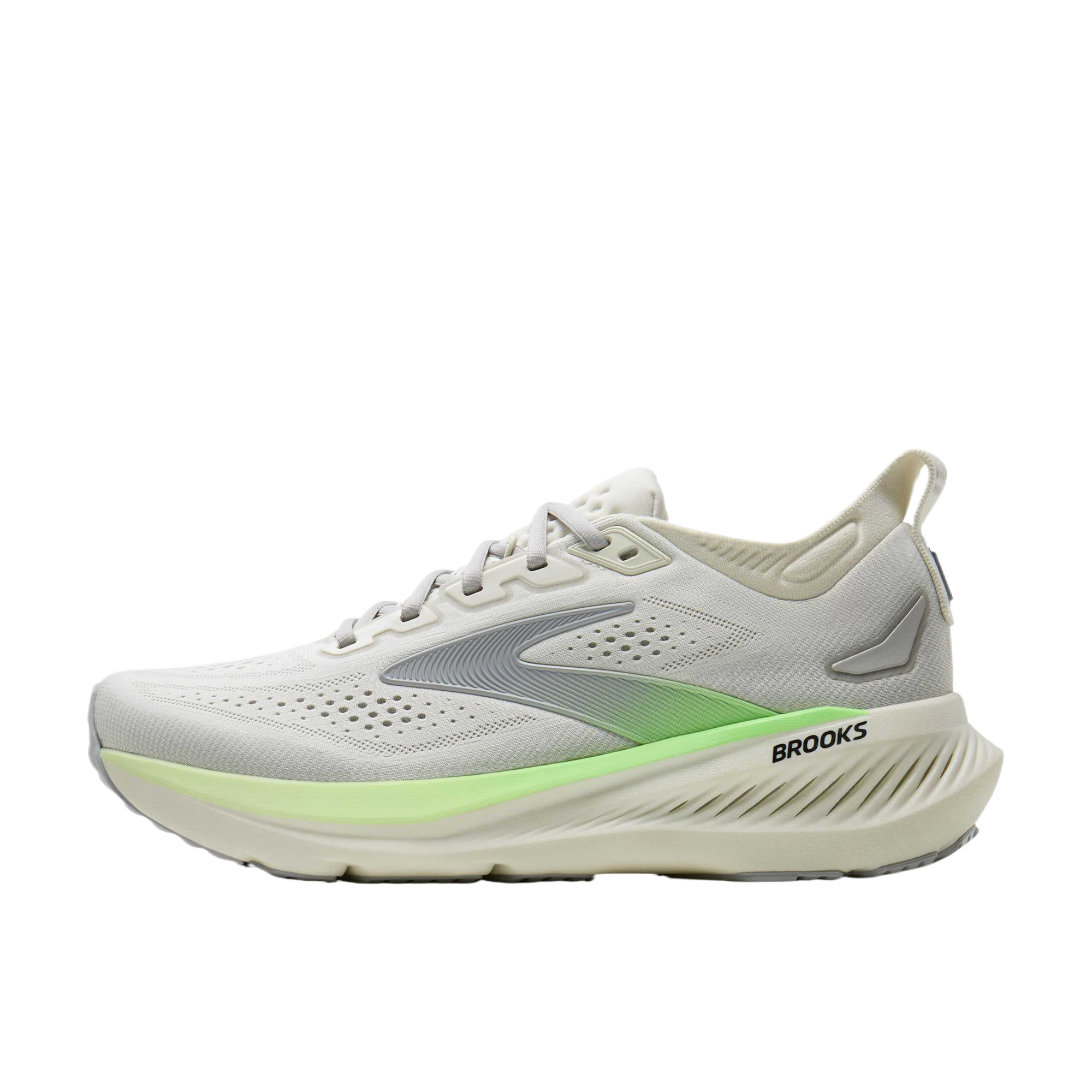 

Беговые кроссовки мужские Glycerin 23 Cushioning Breathable Low top Brooks, серый/зеленый/черный
