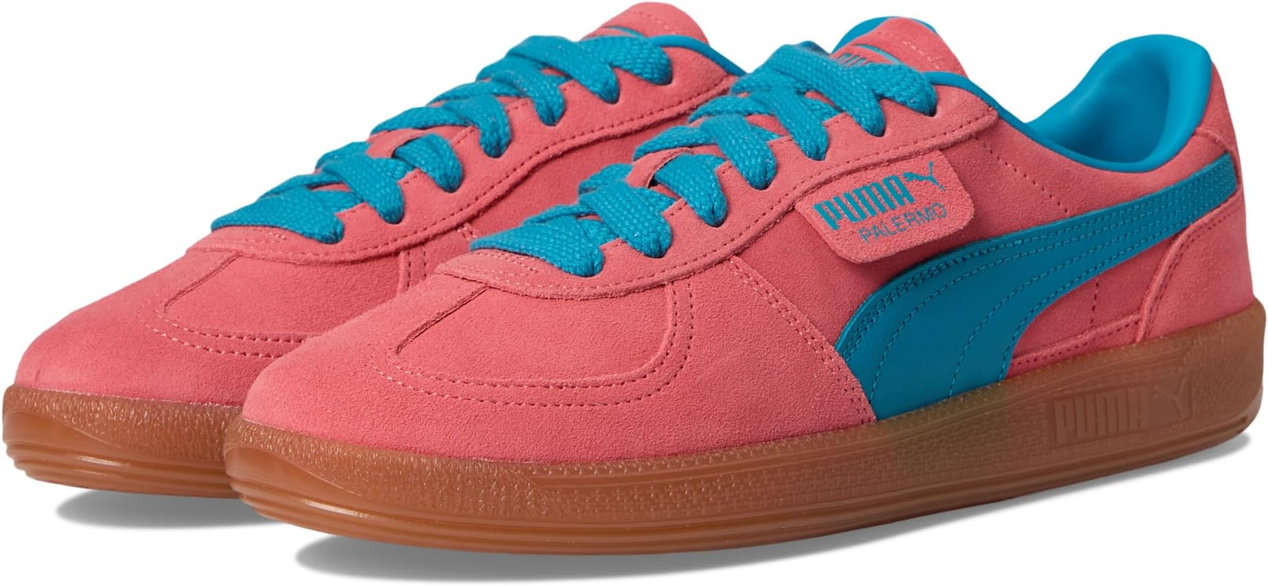 

Кроссовки PUMA Palermo Vintage Shoes, цвет Peach Frost/Tropical Blue
