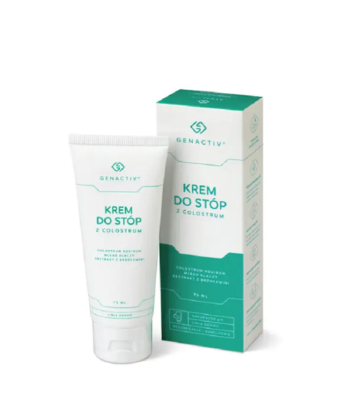 

Krem do Stóp z Colostrum Genactiv крем для ног, 75 ml