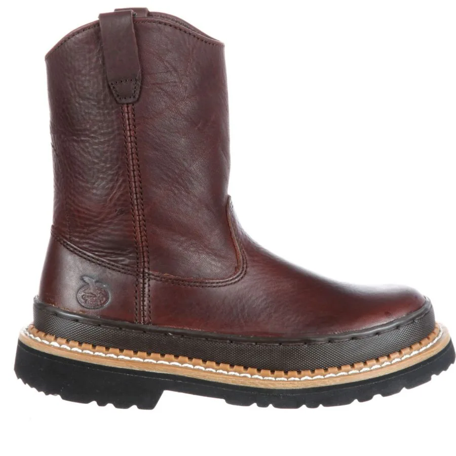 Kids Georgia Kids' Georgia Giant Wellington GEORGIA BOOT, soggy коричневый
