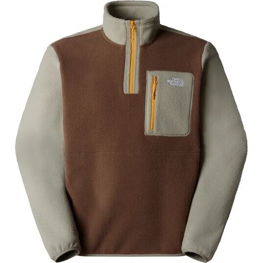 

Толстовка Юмиори 1/4 молния The North Face, цвет Braun/Grau