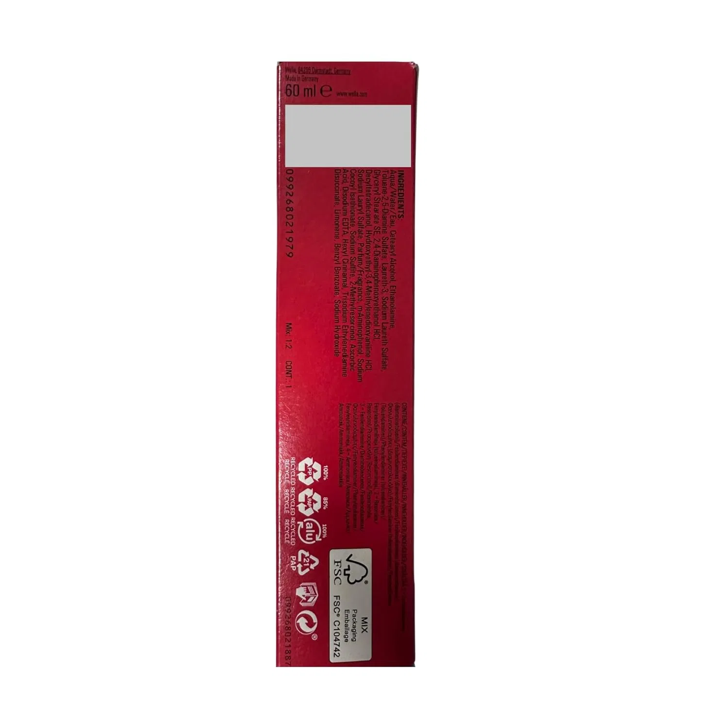 Полуперманентная краска для волос «Color Touch Rich Naturals» 10/81 Very Light Mother of Pearl Ash Blonde 60 мл от Wella Wella Professionals — фото 2