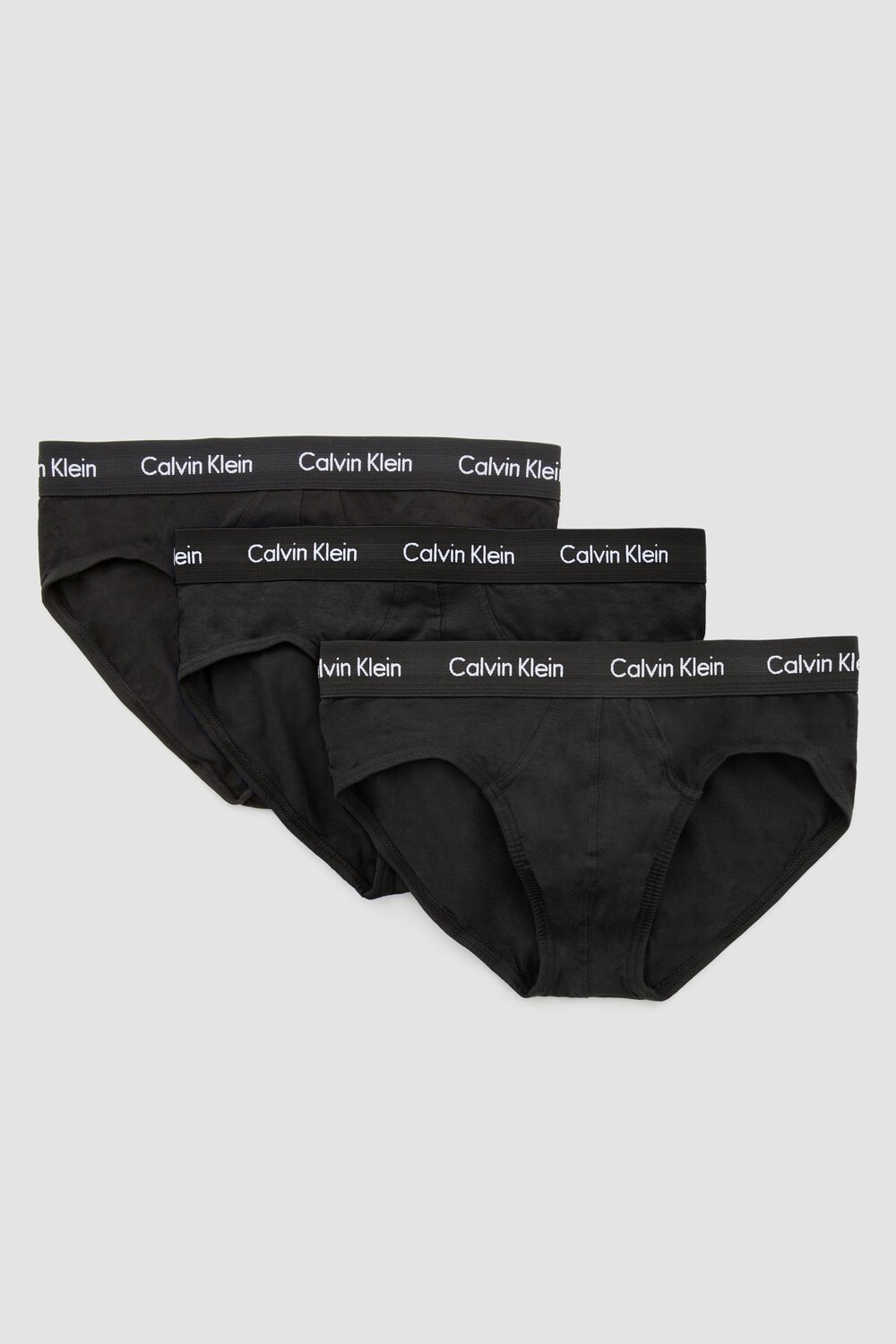 

Комплект из 3 пар хипстеров из эластичного хлопка Calvin Klein, черный