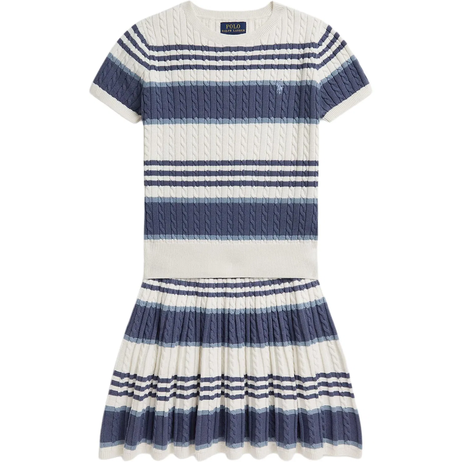 Детский комплект из юбки и топа Polo Ralph Lauren мультиколор