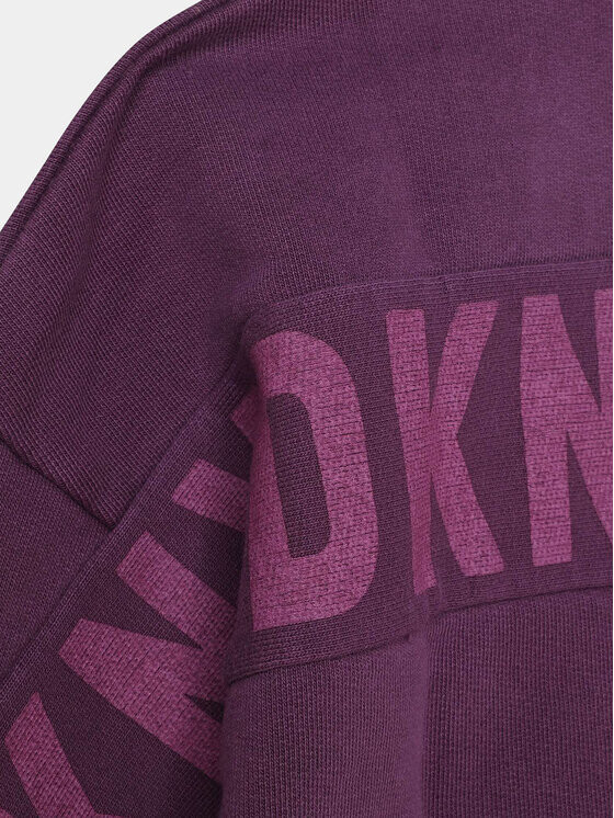 Толстовка стандартного кроя Dkny, фиолетовый — фото 3