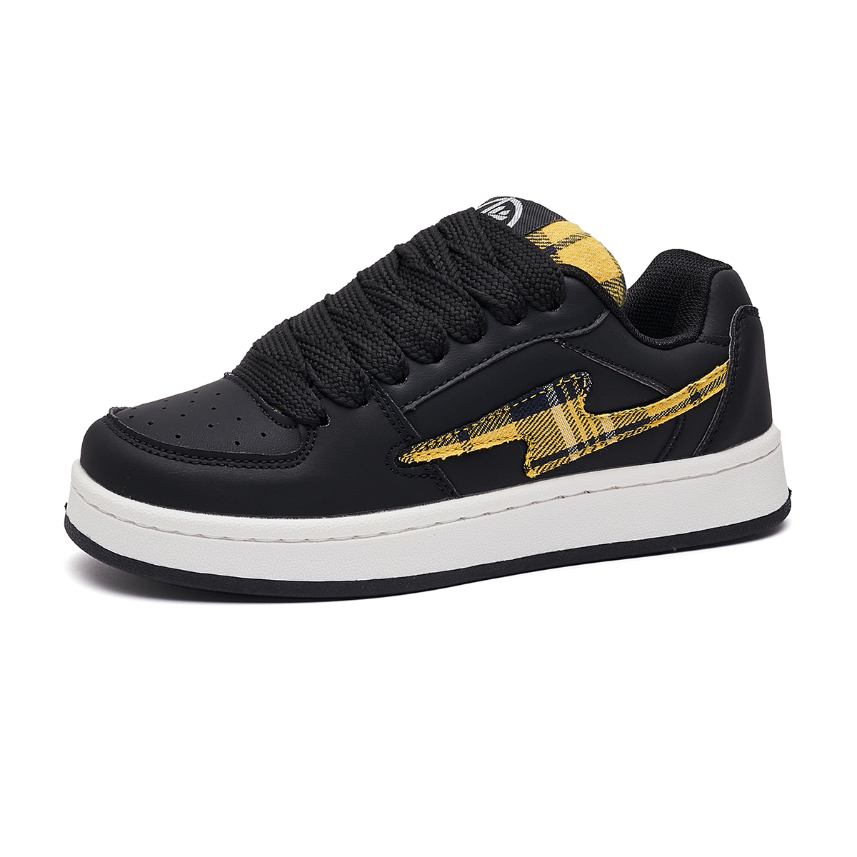 Кроссовки DGUMI Balance Low Top для скейтборда, черно-красные — фото 3