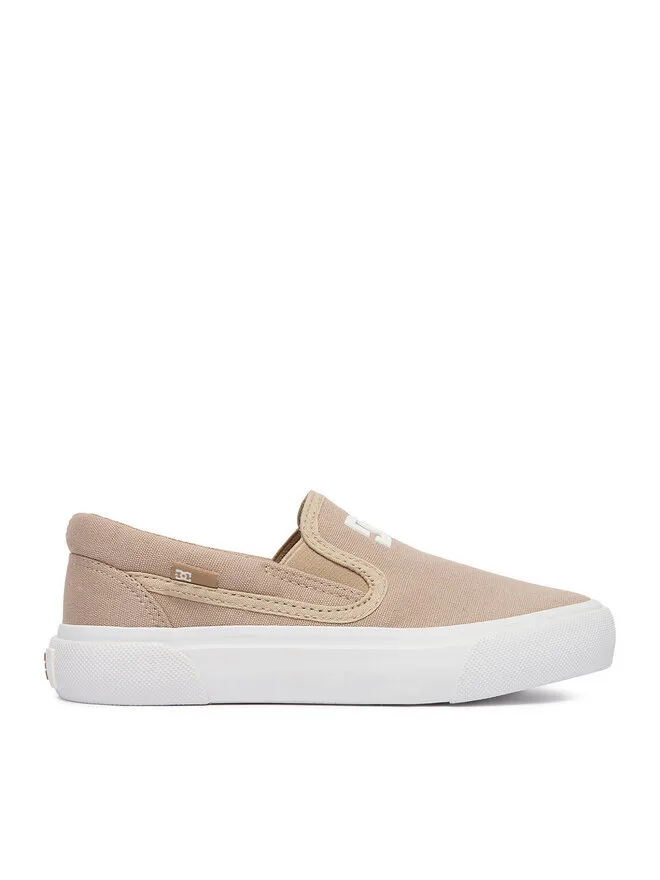 DC Shoes Тканевые кроссовки CEO-LEA-BDB-DC006-CH бежевые