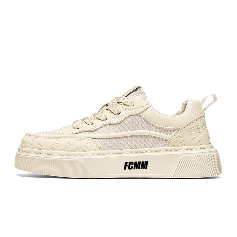 

Противоскользящие амортизирующие детские кроссовки для скейтбординга для подростков FCMM, FCMM-51096 Milk Tea