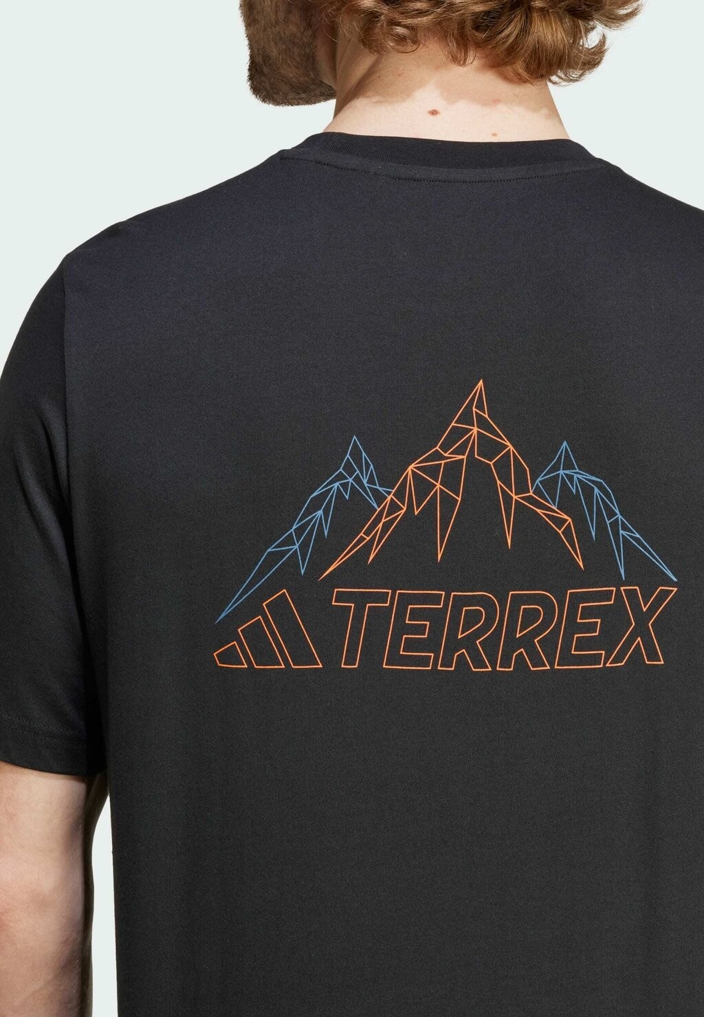 

Футболка с принтом Terrex Graphic Tshirt Adidas Terrex, черная