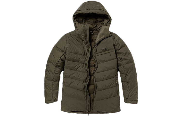 

Пуховик мужской зеленый The North Face, зеленый