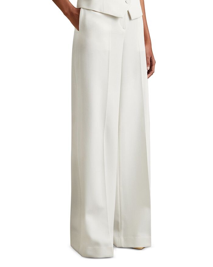 

REISS Leanna Смокинг Брюки, белый