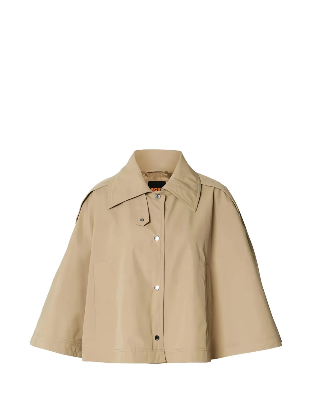 

Кейп C_Clari на пуговицах Boss, бежевый