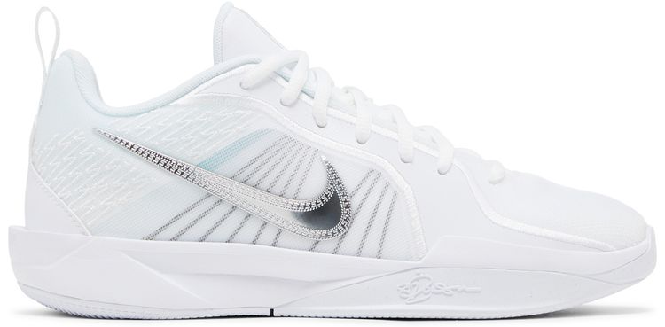 

Кроссовки Nike Sabrina 2 GS 'White Noise', белый