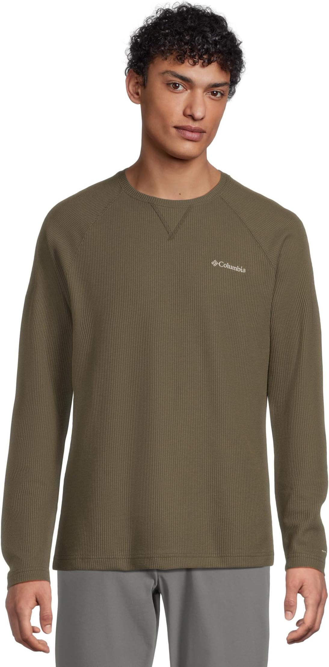 

Мужской трикотажный свитер Pitchstone Knit Crew II Columbia, Greenscape Heather